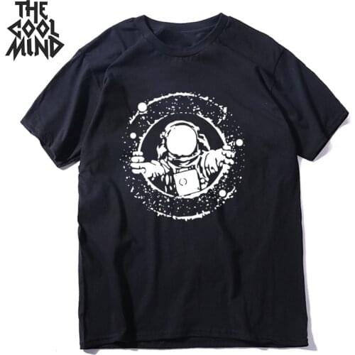 COOLMIND 100% cotton short sleeve o-neck men T shirt casual summer men tshirt cool loose t-shirt mens tee shirts