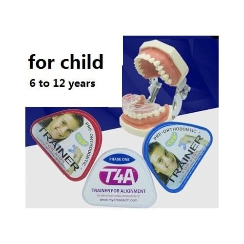 T4K Children Dental Tooth Orthodontic Retainers Appliance Trainer Kids Alignment Braces Oral Hygiene Dental Straight Teeth Care