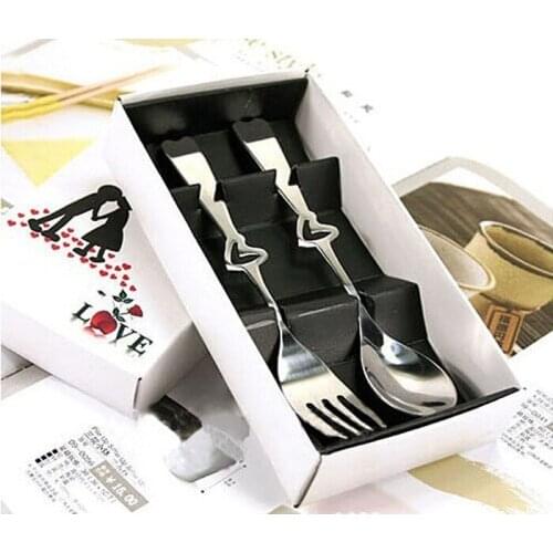 DHL Freeshipping 100sets wedding favors and gifts tableware set for guests wedding gifts souvenirs