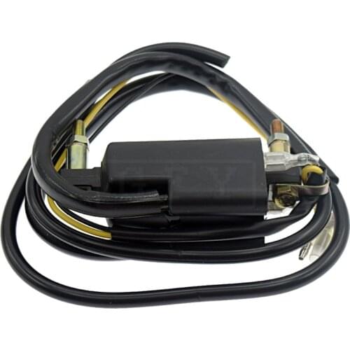 For Kawasaki KZ400 KZ400A KZ400B KZ400C KZ400D KZ400H KZ400S KZ440 A C 12V Volt Universal 4 Ohm Dual Wire Output Ignition Coilt