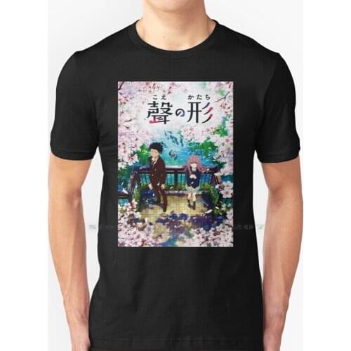 A Silent Voice T Shirt 100% Pure Cotton Manga Japan Japanese Cartoon Trending Koe No Katachi Anime