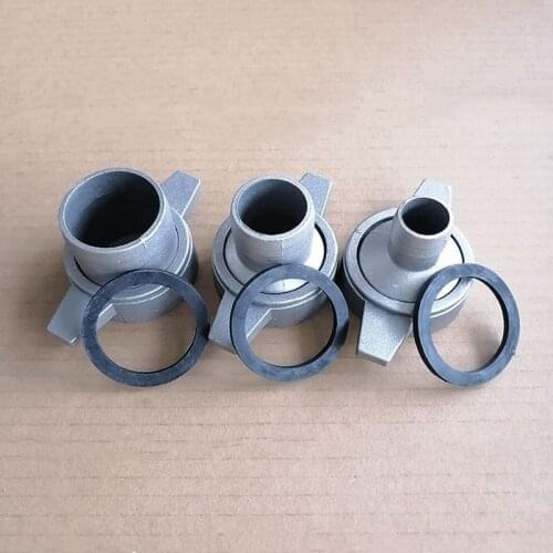 4'' inch Change to 3'' / 2.5'' Exhaust Outlet Hose Kit (Tube+Seal gasket+ Screw Nut) for Gas Engine Powered Clear Water Pump