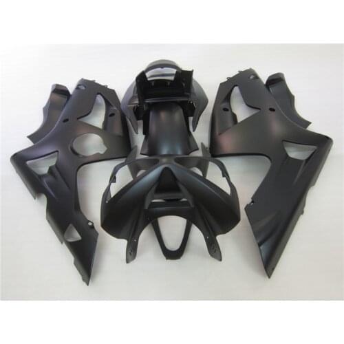 Injection mold fairing kit for Kawasaki Ninja ZX6R 03 04 matte black fairings set ZX6R 2003 2004 OT01