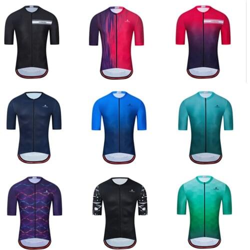 Miloto 2021 All New Soft Lightweight Pro Aero Race Fit Short Sleeve Cycling Jersey Breathable Maillot Ciclismo Hombre