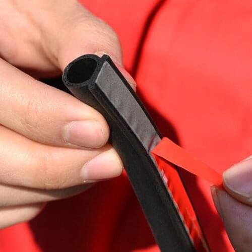 Car Door Rubber Seal Strip L-type Cars Trunk Edge Seals Strips Rubber Weatherstrip Edge Trim Sound Insulation Sealing Strip