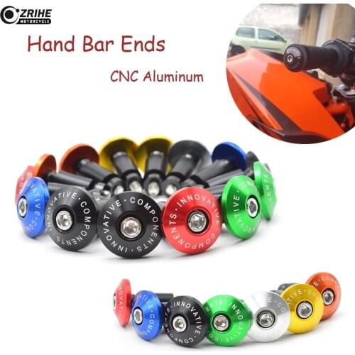 Motorcycle Handlebar Grips Ends Handle Hand Bar Ends Handlebar Caps For GSR750 DR650SE SV650S SV1000S TL1000R