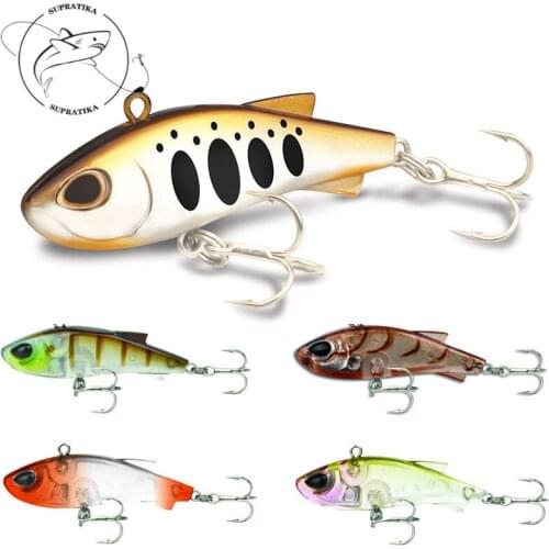 3D High Simulation Eyes Sea Fishing Lure 7 Colors 4cm/3.8g Artificial Mini VIB Sinking Plastic Hard Bait Swimbait Bionic Bait