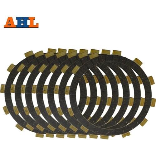 Motorcycle Clutch Friction Plates Set for YAMAHA YFM350 RSE Raptor 350 2005-2009 Bakelite Clutch Lining 7PCS #CP-0004