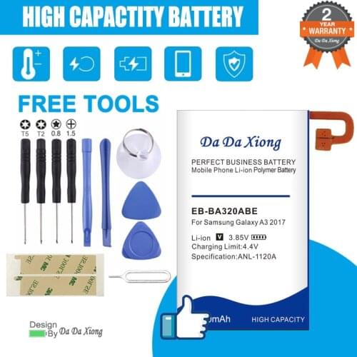 EB-BA320ABE 4200mAh Battery For Samsung Galaxy A3 (2017) A320 SM-A320F A320Y A320FL A320F/DS A320Y/DS +Tools