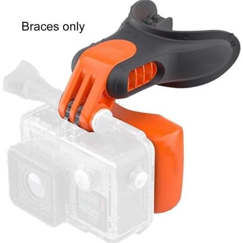 Portable Surf Braces Connector Mouth Mount Set Underwater Snowboard Floaty Bite Surfing Camera Accessories For Gopro Hero 7 6 5