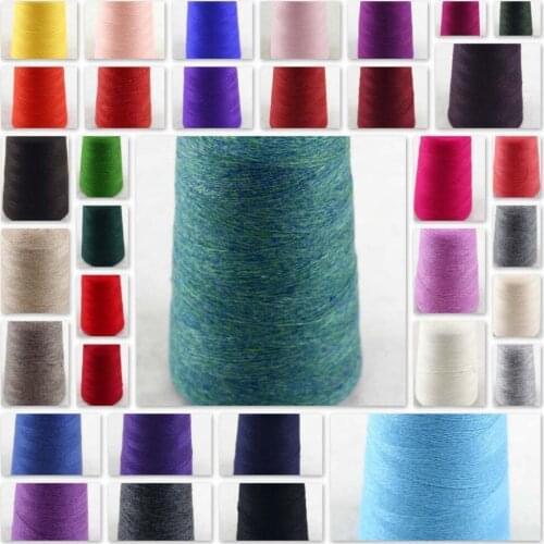 Sales 1X100g high quality 100% pure cashmere warm soft hand-woven tower yarn 26221-26236