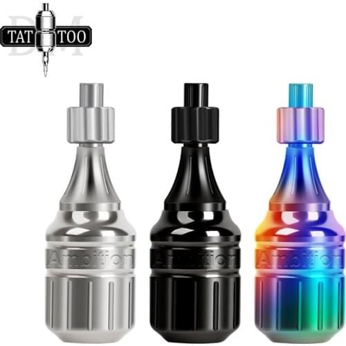 Adjustable Tattoo Grips Stainless Steel Professional Cartridge Tattoo Tube for Cartridge Needle