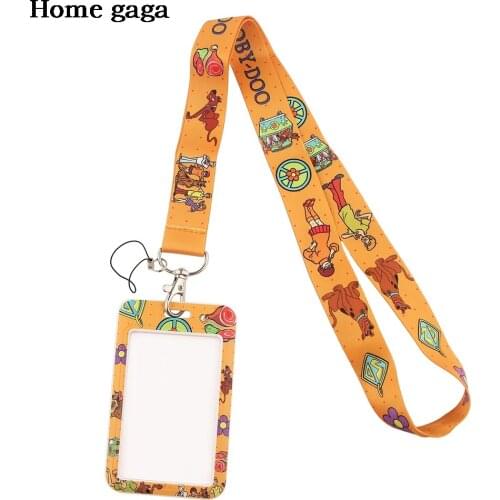 DB477 Funny Dog Movie Lanyard Badge Holder ID Card Lanyards Cell Phone Rope Key Lanyard Neck Straps Keychain Key Ring Gift