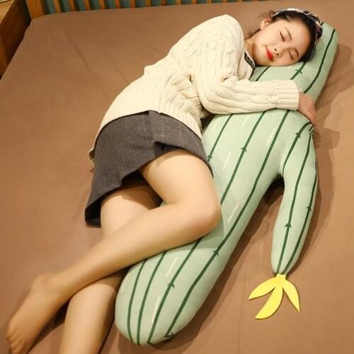Cute Plush Toy Pillow Kawaii Soft Cactus Plant Pillow Filling Soft Sleep Pillow Home Bed Decoration Holiday Gift