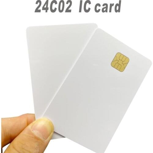 AT24C02 ISO7816 24C02 AT24C16 smartcard secure Memory blank connect smart IC card 1PCS