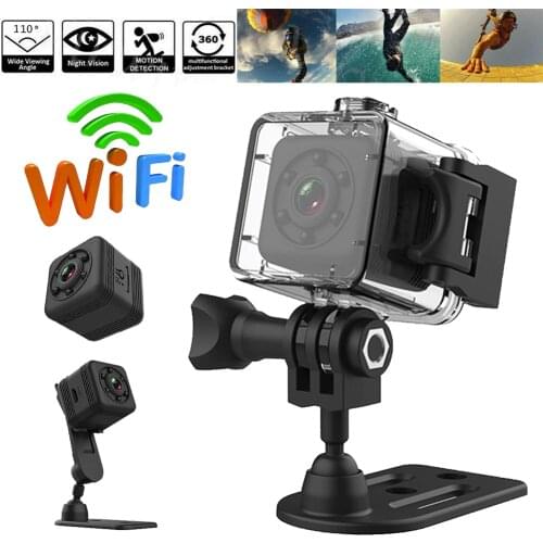 SQ29 HD 1080P Mini WiFi Camera Sport Action Camera Waterproof DV Camcorder Night Vision Motion Detection Video Micro Camera