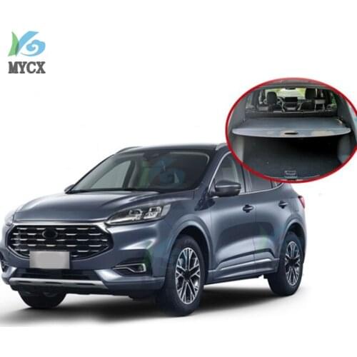 Car Rear Cargo Cover For Ford Escape Kuga 2020-2021 privacy Trunk Screen Security Shield shade Auto Accessories