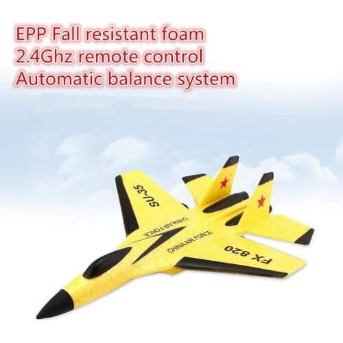 2.4G Glider RC Drone Fixed Wing Airplane EPP Foam UAV With Wireless Remote Controller Intelligent Gyroscope Balance System