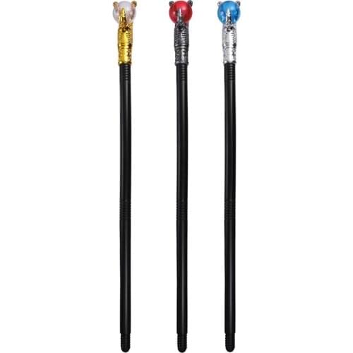 3 Pcs Eagle Claw Pattern Scepter Plastic Mace Decorative Performance Prop for Chiildren Girls Boys