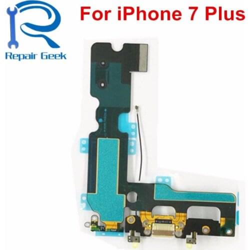 5pcs/Lot New Dock Charger Charging Flex Cable Port USB Connector Audio Jack Replacement For iPhone 7 Plus 5.5 inch Repair Parts