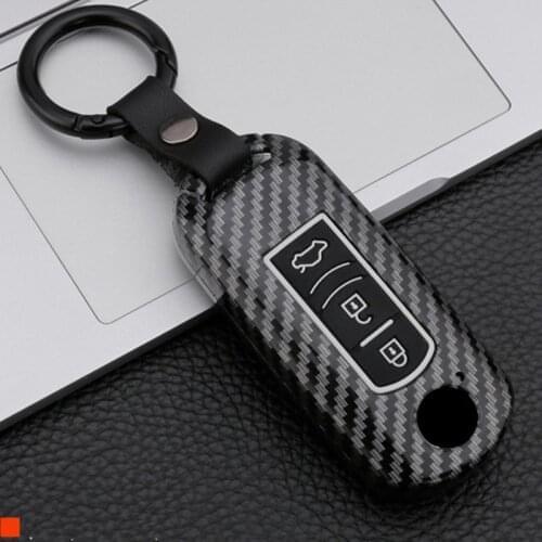 ABS+Silicone Car Remote Key Case Cover bag For Mazda 2 3 6 Axela Atenza CX-5 CX5 CX-7 CX-9 2014 2015 2016 2017 Smart 2/3 Buttons