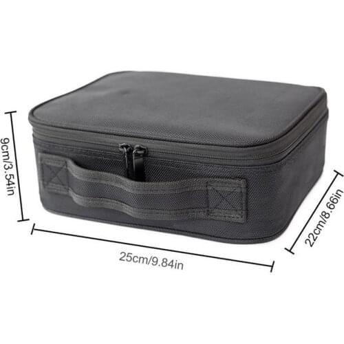 Cosmetic case storage bag portable shockproof waterproof storage box large capacity travel cosmetics handbag multi-compartment