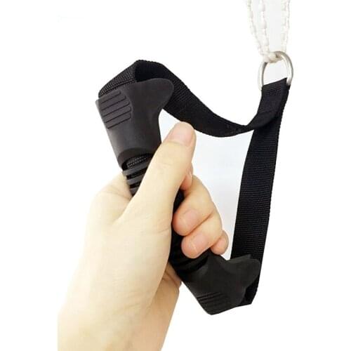 Resistance Band Fitness Exercise Training Stretching Pull Rope Ribbon Handle Pull Handle Gym Machine Attachments