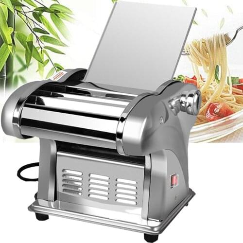 Stainless Steel Electric Pasta Maker Cutting Slicer Dumplings Noodle Pressing Machine Spaghetti Roller Hanger Dough Cutter