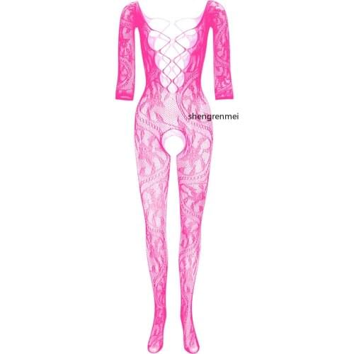 European Mens Bodysuit Sexy Lingerie Male Underwear Mesh Siamese Large Dragon Pattern Sleepwear Sex Uniform Temptation Nighties