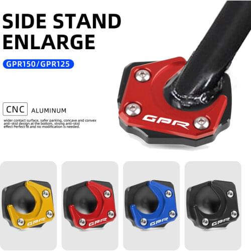 GPR150 GPR125 Motorcycle Side Stand Fame base Support Plate Cover For Aprilia GPR150 APR125 CR150 APR150-6V STX CAFE APR125-2