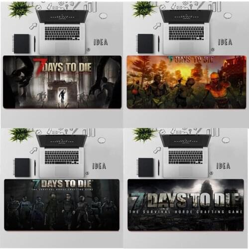 Gaming Mouse Pad Large Mouse Pad PC Gamer Computer Mouse Mat 7 Days to Die Big Mousepad Keyboard Desk Mat XXL Carpet Mause Pad