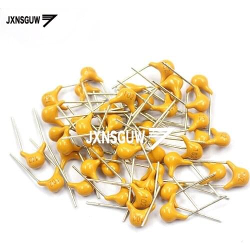 50PCS Monolithic capacitor 50V pitch 5.08MM 101 102 103 104 105 151 154 200 201 220 222 223 224 300 330 331 332 333 334 470-681