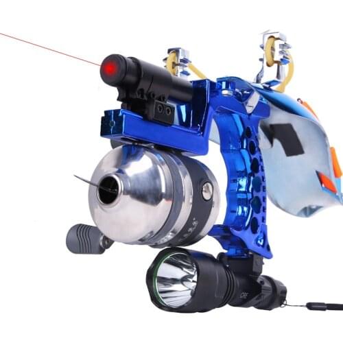 Powerful Rubber Band LED Red Dot Slingshot Hunting Fishing Slingshot Professional Fast Bow Outdoor Special For Hunting