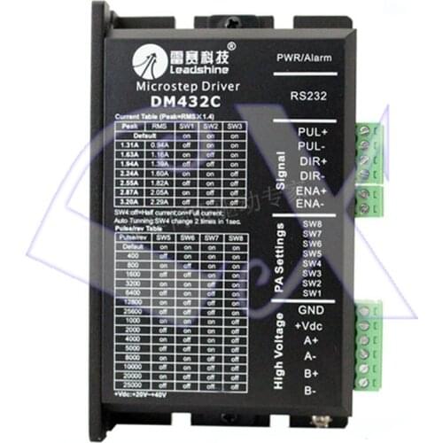 Original Leadshine 2-phase microstepping Drive DM432C work parameter 40VDC 0.1A to 3.2A for Associated products 42 57 motor