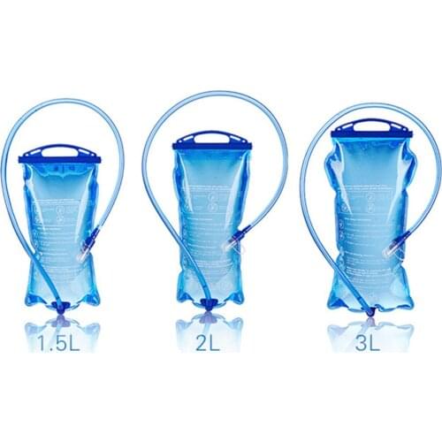 Water Bladder Bag Water Reservoir Hydration Pack 1.5L 2L 3L Leak-proof Water Storage Bag BPA Free Running Hydration Bladder