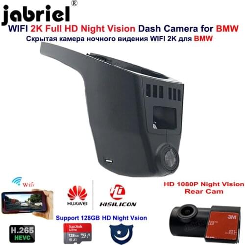 2K HD 1080P Hidden Wifi Dash Cam Car Dvr for BMW X4 G02 F98 X4M 8 Series G14 G15 G16 Z4 G29 X7 G07 F23 X3M F97 2018 2019 2020