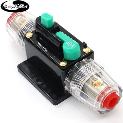 Car, yacht, RV, audio modification, automatic switch, circuit breaker, fuse holder, automatic open circuit recovery