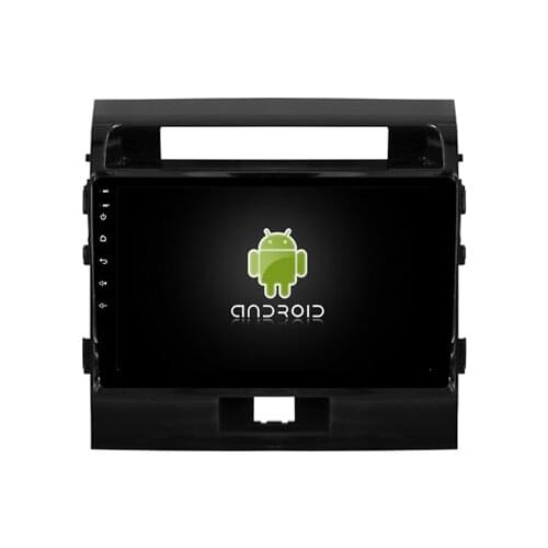 10.2" Octa Core CPU Android 9.0 OS Car Multimedia Navigation GPS Radio for Toyota Land Cruiser J200 2008-2014 with Built-in DSP