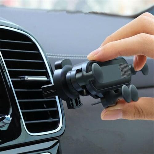 Car Gravity Support Phone Holder For Volvo S40 S60 S80 S90 S40 XC60 XC90 V40 V60 V90 C30 XC40 XC70 V70