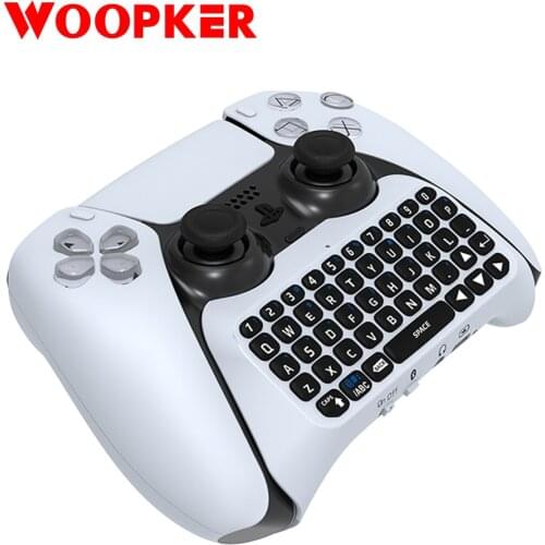 Wireless Keyboard For PS5 Controller Bluetooth External Keyboard Chat Voice Bluetooth Keyboard For Playstation5 Gamepad