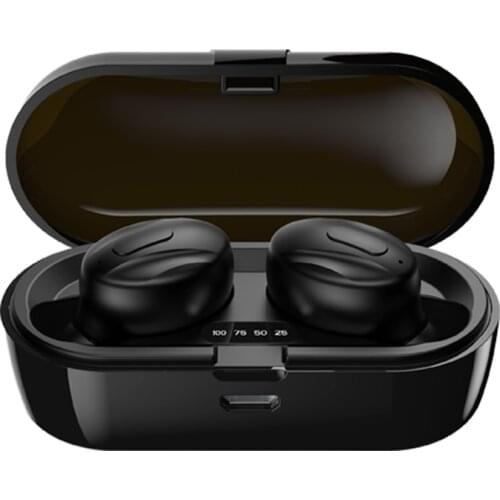 Wireless LED Display Music Headphones Bluetooth-compatible Headsets Sports Waterproof HD Call Earphones with Mic for Smart Phone