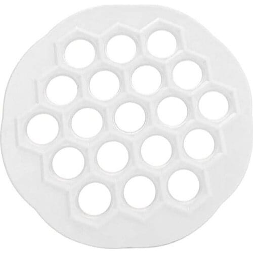 DIY Dumpling Mold Wonton Mold Durable Plastic Wonton Dumpling Maker Mould Cooking Tool 19 Holes