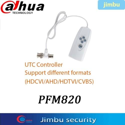 Dahua UTC Controller PFM820 Support different formats(HDCVI/AHD/HDTVI/CVBS) switch OSD control and power zoom function control