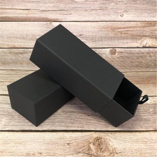 Men Women Glasses Box Rectangular Paper Box Light Board Drawer Type Glasses Packaging Paper Gift Box Universal