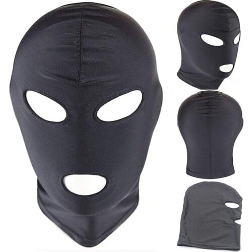 High Elasticity Cosplay Face Mask for Men Women, Cosplay Costume Hood Unisex Headgear for Dance Performance Props