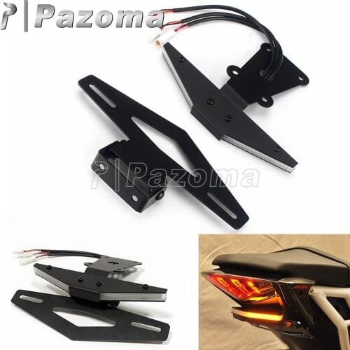 Motorbike LED Tail Rear Tidy Kit for 2020 1290 Super R Motorcycle License Plate Holder Bracket & Turn Signal Fender Eliminator