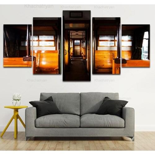 Still Life Canvas Painting Home Life Scene Poster Five-Piece Wall Picture Living Room Decoration Wall Art Posters and Prints