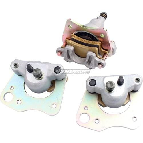 Front And Rear Brake Calipers With Pads For Polaris Ranger 500 700 EFI LE XP TM 2005-2007 ATV Motorcycle