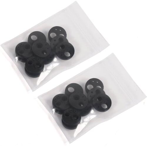 10pcs 2/4 Holes Dental Handpiece Gasket Silicone material Fit NSK/KaVo Low/High Handpiece Dental Equipment High Quality