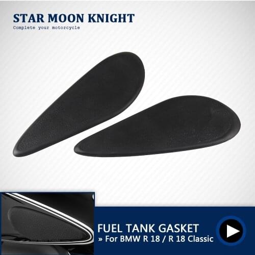Tankpad anti-slip tank Pad sticker protection stickers SIDE TANK PADS Gas ​Knee ​Grip Traction Pad For BMW R18 Classic R 18 2020